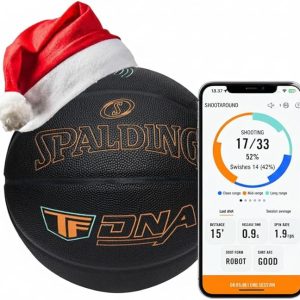 Spalding TF DNA Smart Basketball + 1 Yr App Subscription Bundle
