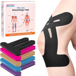 EADEN Precut Kinesiology Tape for Knees, 10 Pcs