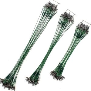 Fishing Leaders, Fish Line Stainless Steel Wire with Swivels