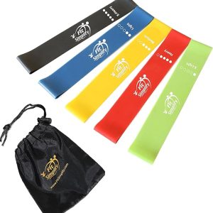 Fit Simplify Resistance Loop Exercise Bands with Instruction Guide