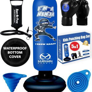 Durable Inflatable Kids Punching Bag for Karate and Boxing