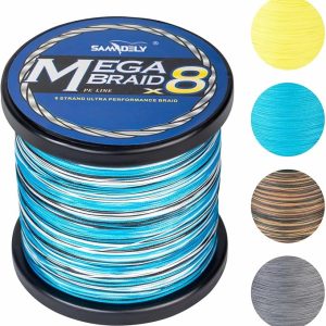 Braided Fishing Line, 8 Strands, Abrasion Resistant